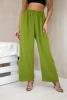 Wide-leg trousers olive