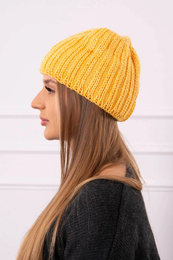 Women's cap Rebeka K345 mustard