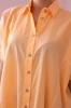 Short-sleeved cotton shirt apricot
