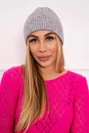 Cap thin Wioletta K251 light gray