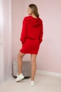Bluse und Rock Set rot