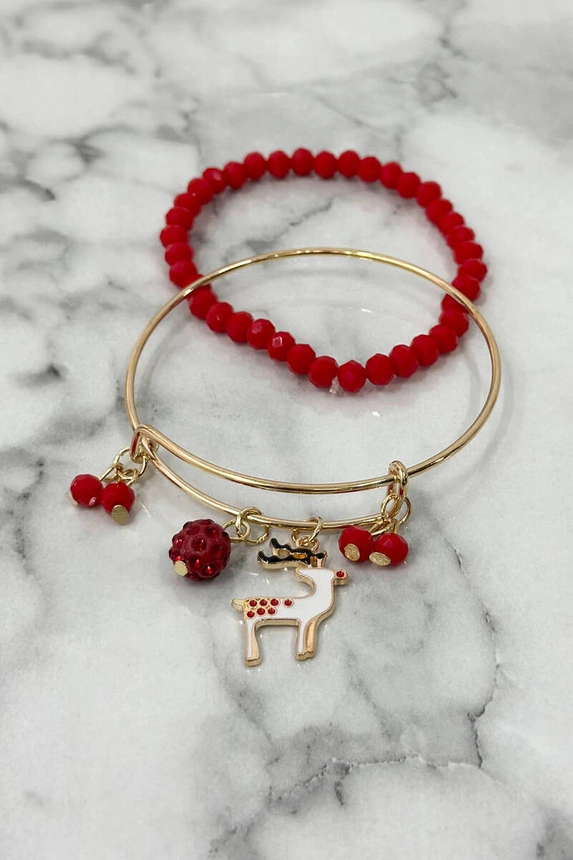 Christmas Bracelet SL11-2 Reindeer