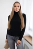 Sweater with a turtleneck black