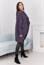 Cape with pockets graphite