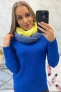 KN14 Women's two-color chimney kiwi+jeans