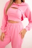 3-piece cotton set light pink