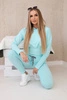 Set with wide cuffs mint