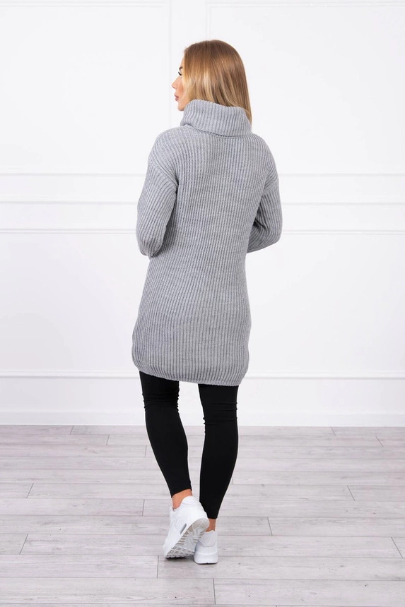 Sweater with golf gray