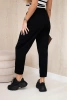 Trousers with pockets Summer Punto black