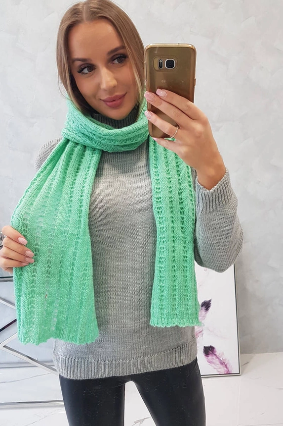 SL40 Damenschal dunkel mint