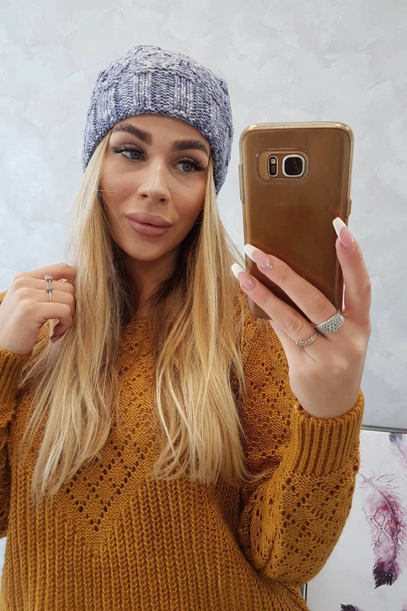 Dámská čepice Eliza K205 fialová