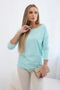 Bluzka Casual miętowa