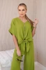 Set of blouses with pants olive
