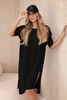 Oversize dress black