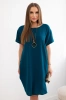 Dress with pockets and pendant nautical