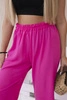 Hose mit weitem Bein rosa