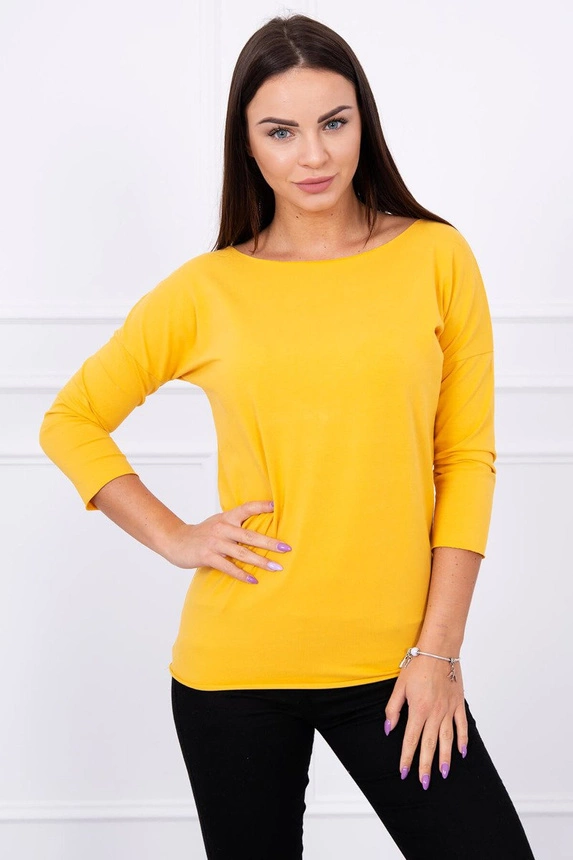 Blouse Casual mustard