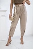 Summer Punto trousers with leg closure light camel