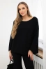 Crew neck sweater black 