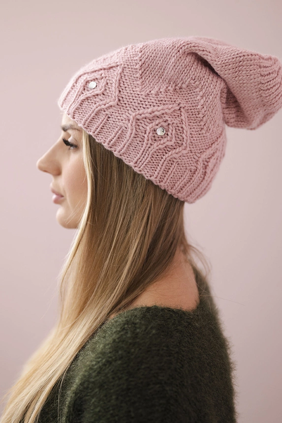 Ramona moteriška kepurė K383 powder pink