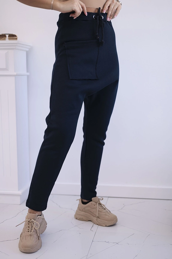 Set with pants Baggy navy blue
