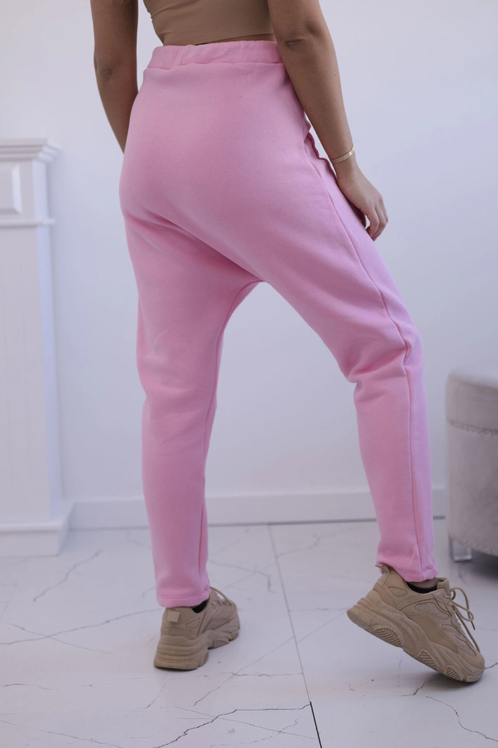 Súprava s nohavičkami Baggy svetlo ružová