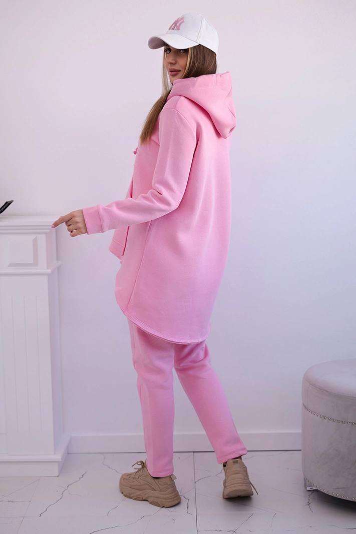 Súprava s nohavičkami Baggy svetlo ružová