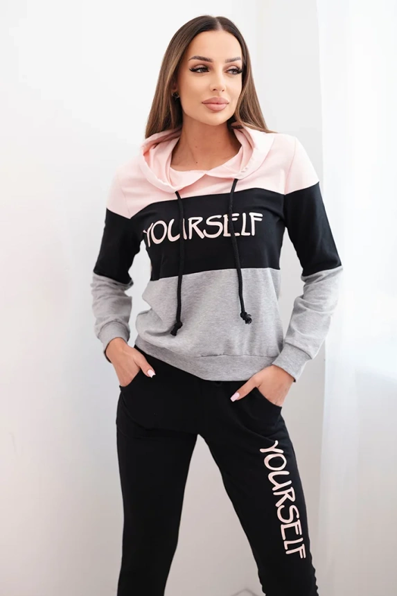 Yourself Druckset Puderrosa+Schwarz