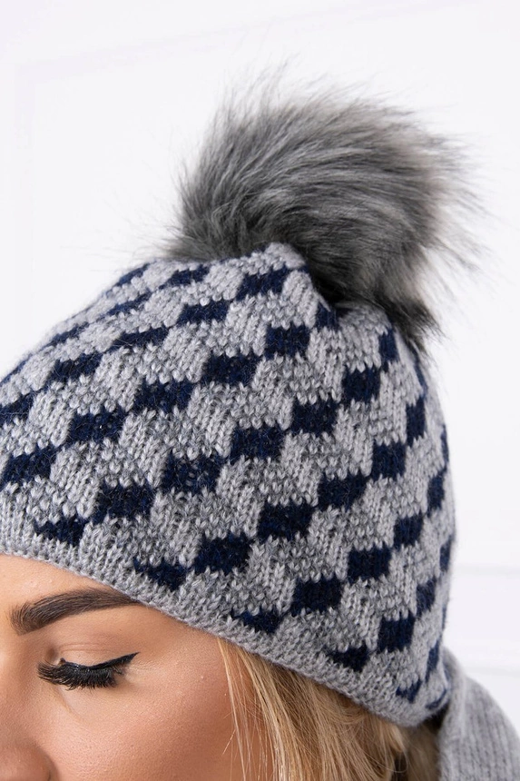 Women's set K155 dark gray