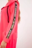 Sweatshirt with zip at the back pink neon