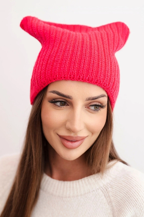 Čapica s fleece Marta K231 ecru