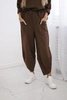 Set Punto Milano Winter sweatshirt + pants brown
