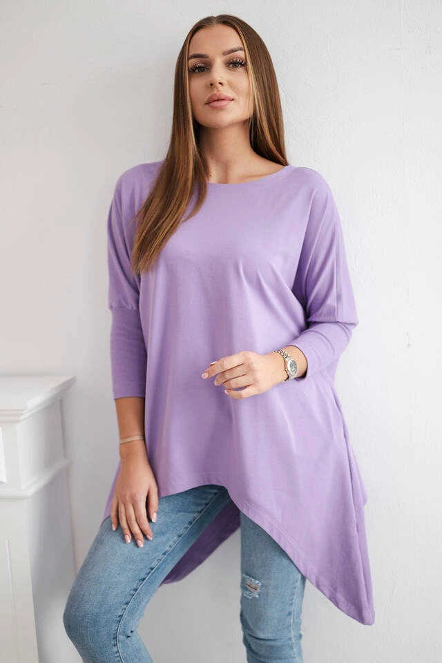 Blouse oversize purple