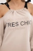 Dress Tres Chic beige