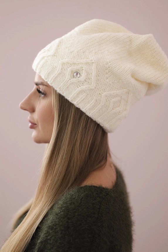 Women's cap Ramona K383 ecru