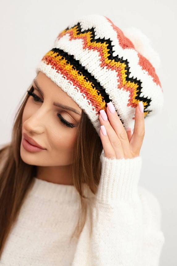 Dámska čiapka s dlhými ušami Emma K343 džínsy