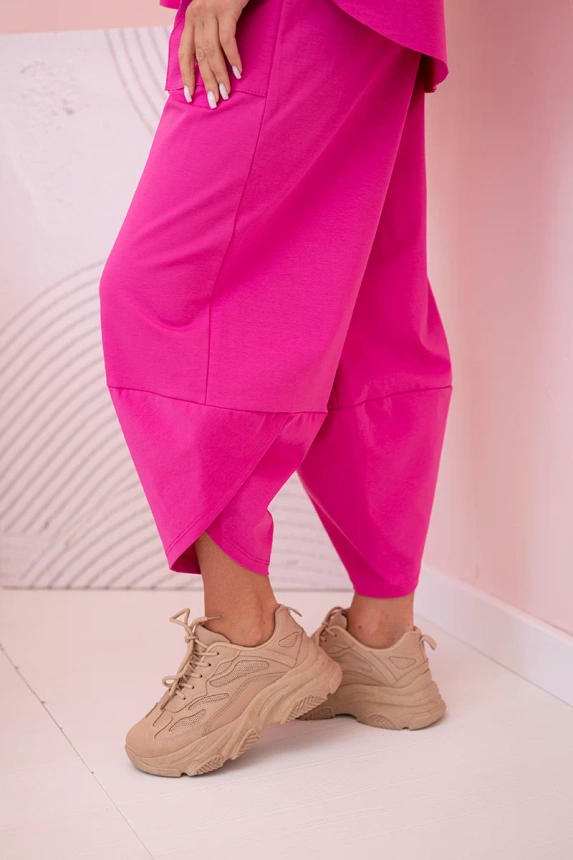 Set der neuen Punto Sweatshirt-Hose rosa