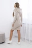 Off White Beige Kleid