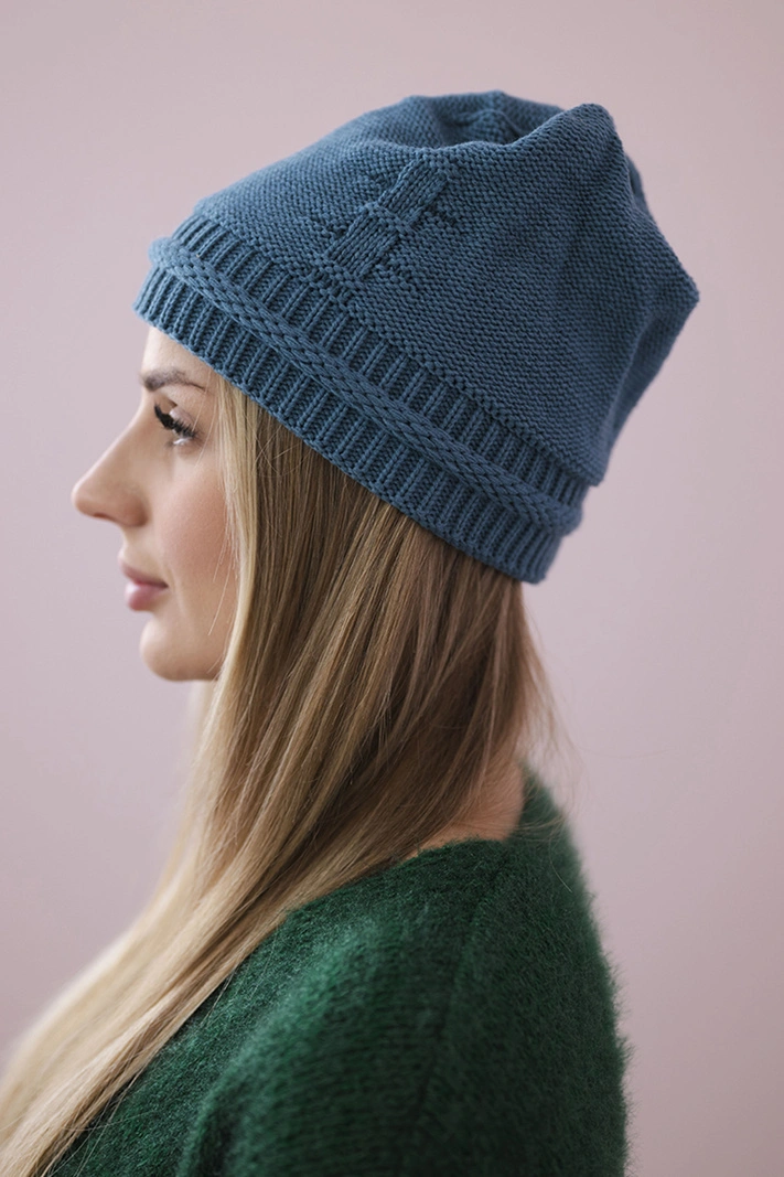 Moteriška kepurė Kaja K339 denim