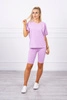 Set of top+leggings purple