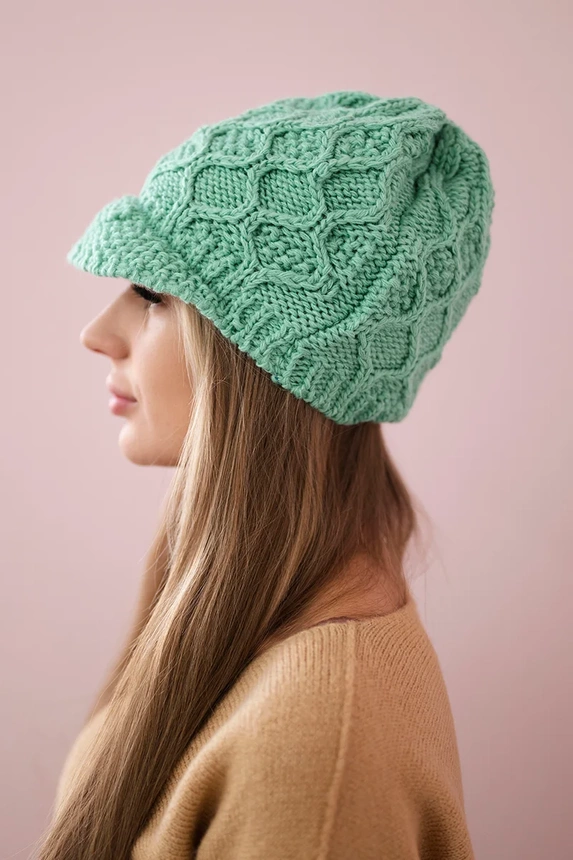 Cap with fleece Roma Bis K235 mint