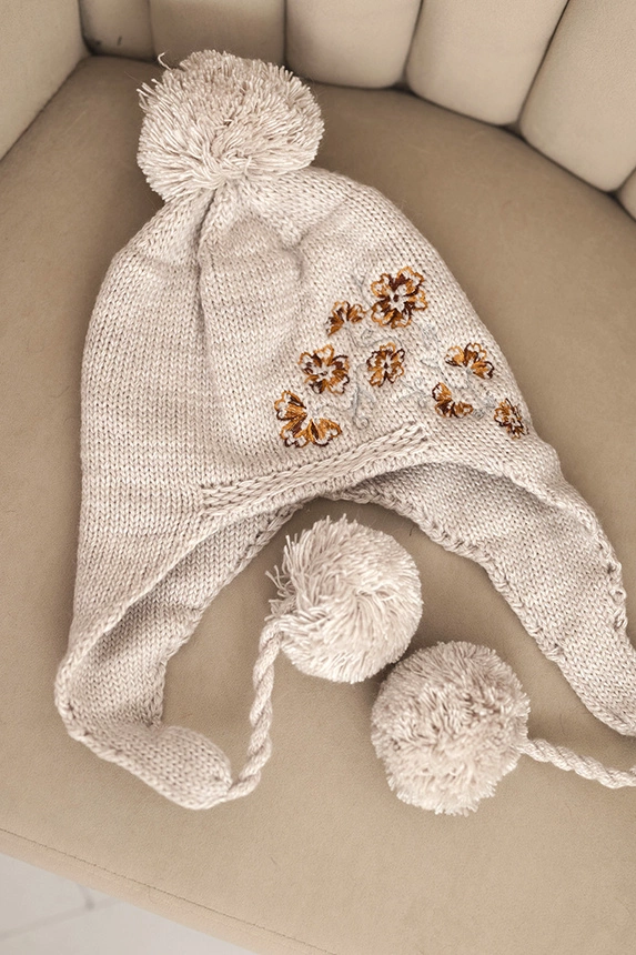 Damen Ohrenklappen Emma K343 denim