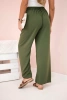 Wide-leg trousers light khaki