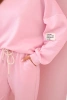 Set sweatshirt + pants buttery fabric candy pink 