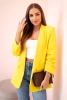 Jacke mit Aufschlägen elegant gelb