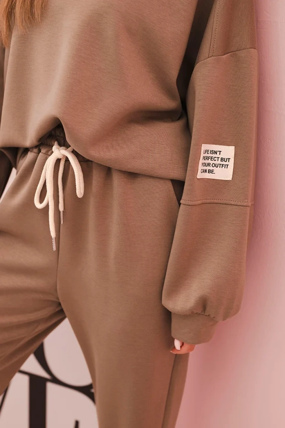 Set sweatshirt + pants butter fango