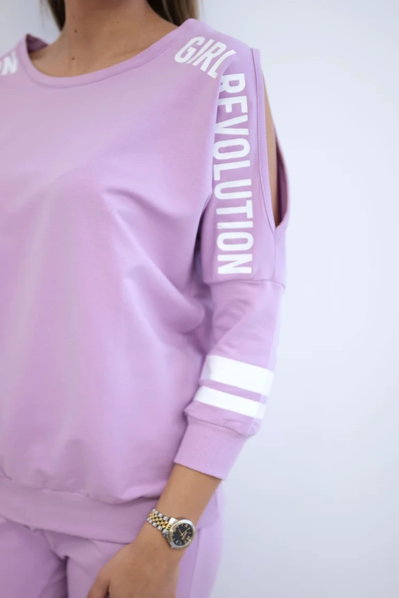 Girl Revolution lila Set