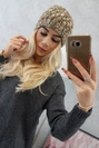 Kappe K156 khaki + ecru