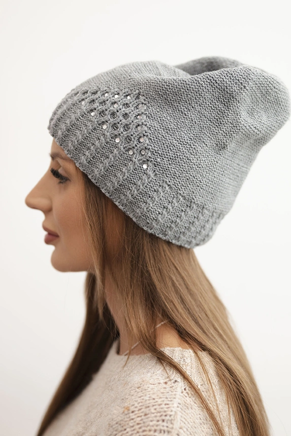 Cap with turn up Magda K293 camel