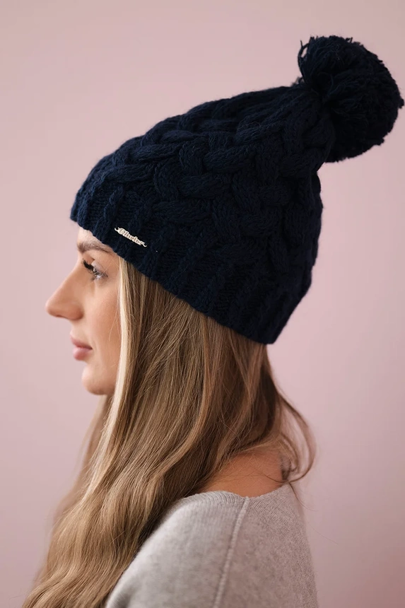 Waleria Fleecemütze K307 navy blau